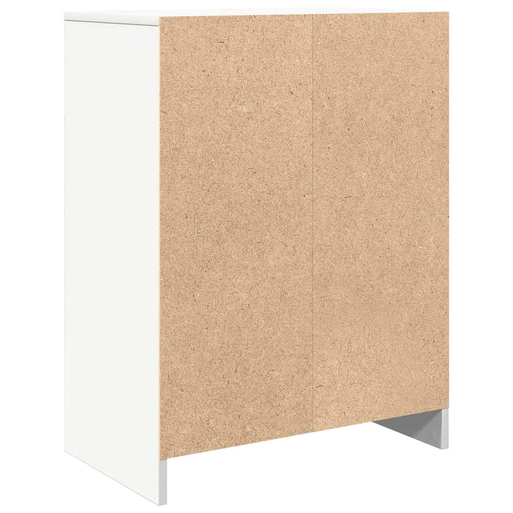 Sideboard White 57x34x76 cm Engineered Wood